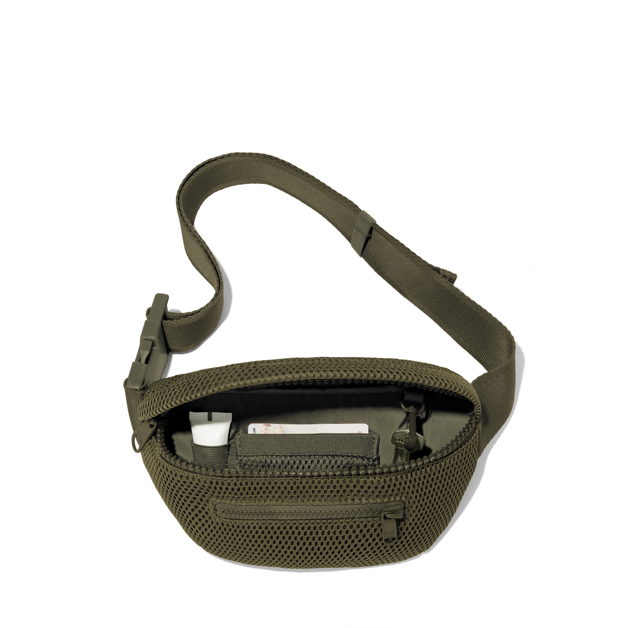 Ace Fanny Pack in Dark Moss Air Mesh - Image 6