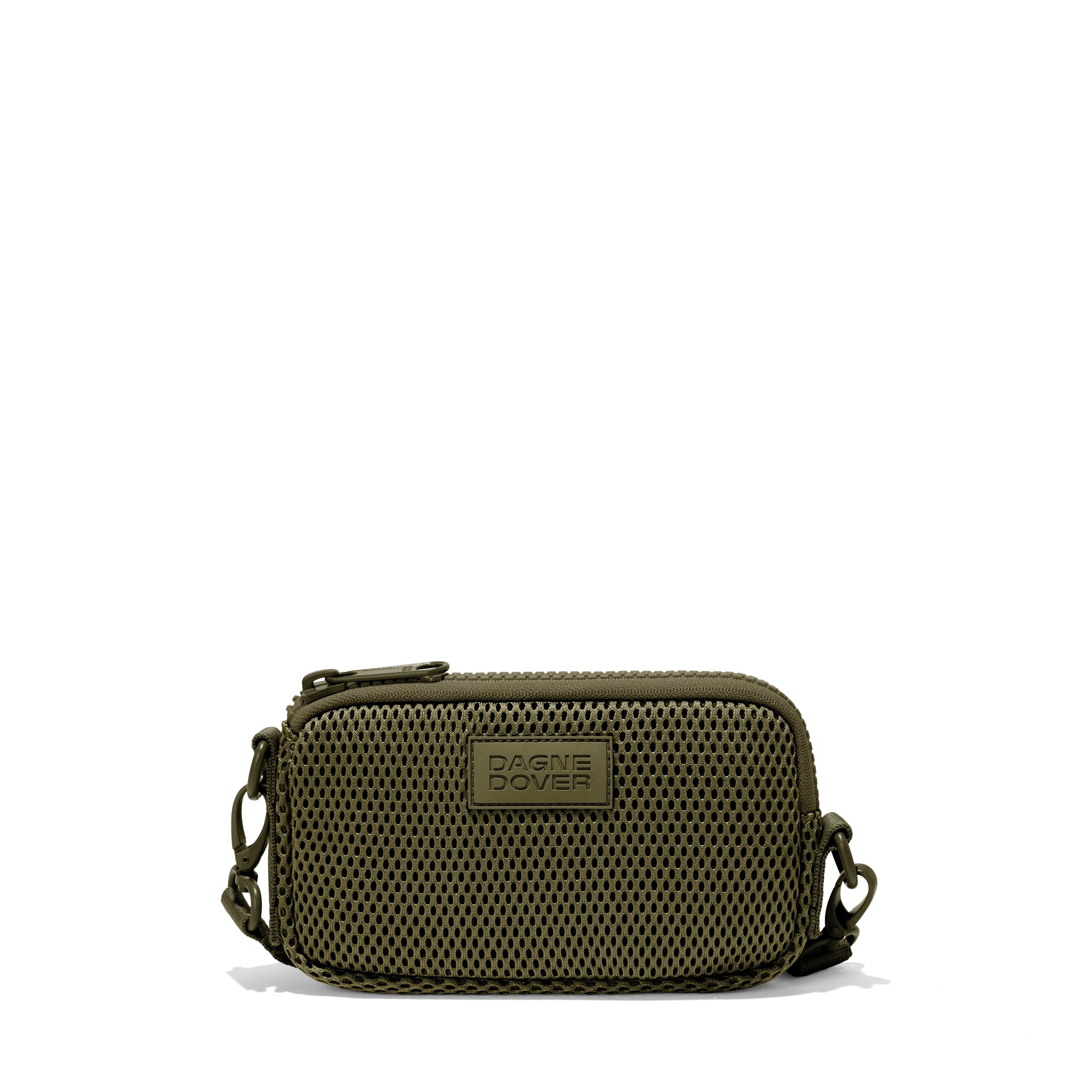 Mara Phone Sling in Dark Moss Air Mesh - Image 3