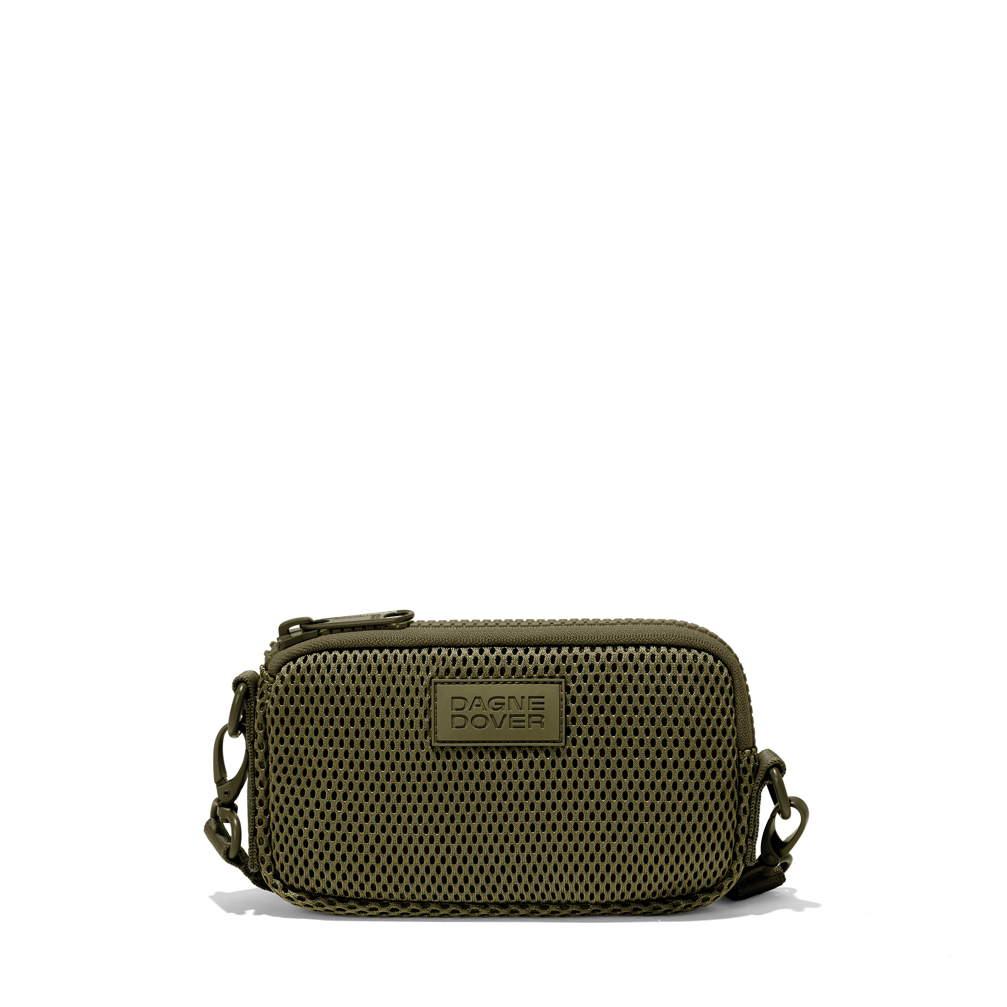 Mara Phone Sling in Dark Moss Air Mesh