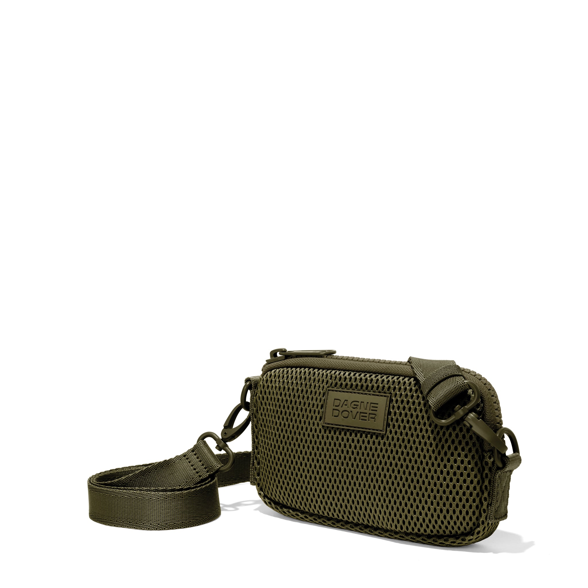 Mara Phone Sling in Dark Moss Air Mesh - Image 4