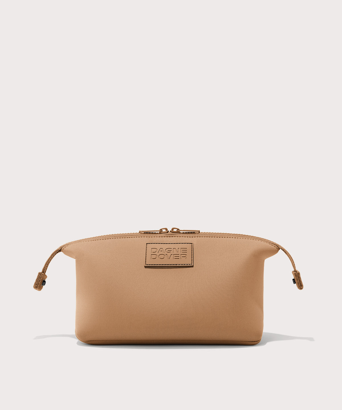 Hunter Toiletry Bag in Camel, Large - Image 6