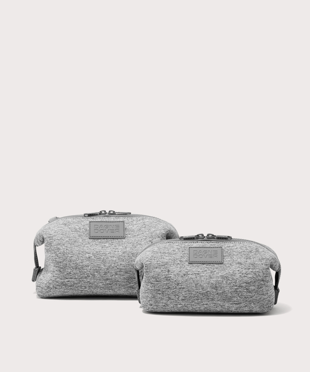 Hunter Toiletry Bag in Heather Grey, Small - Image 3