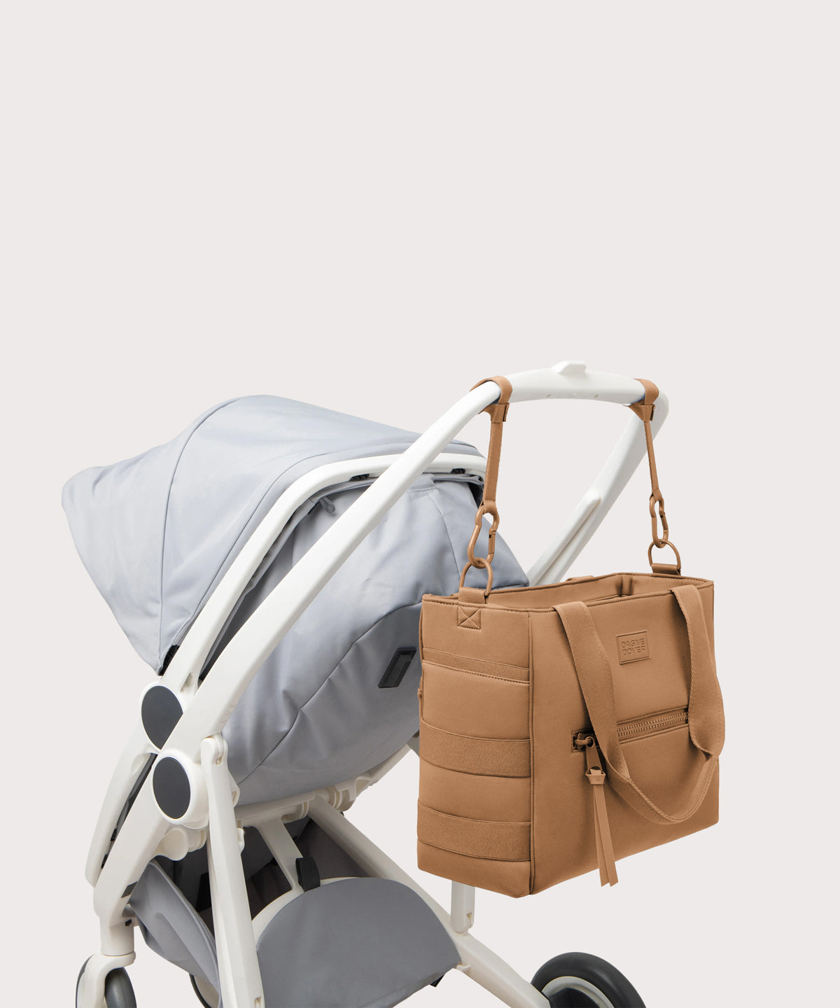 Wade Diaper Tote in Camel - Image 7