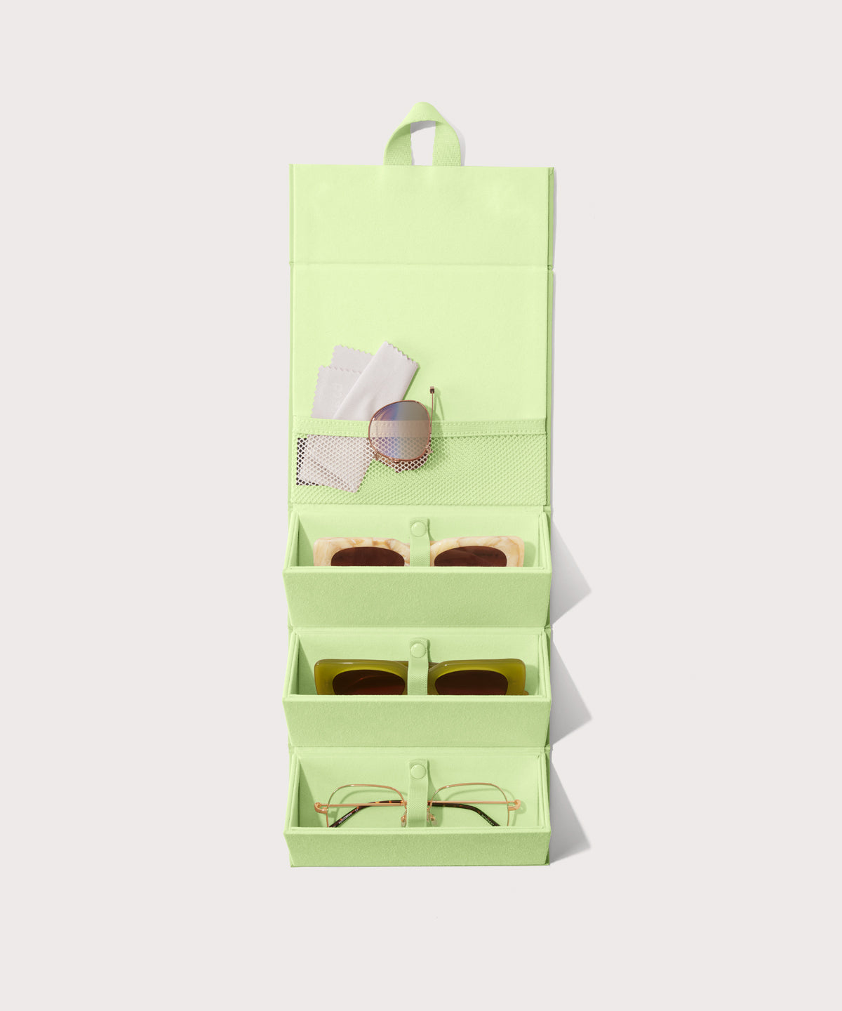 Remi Glasses Case in Matcha Latte - Image 2