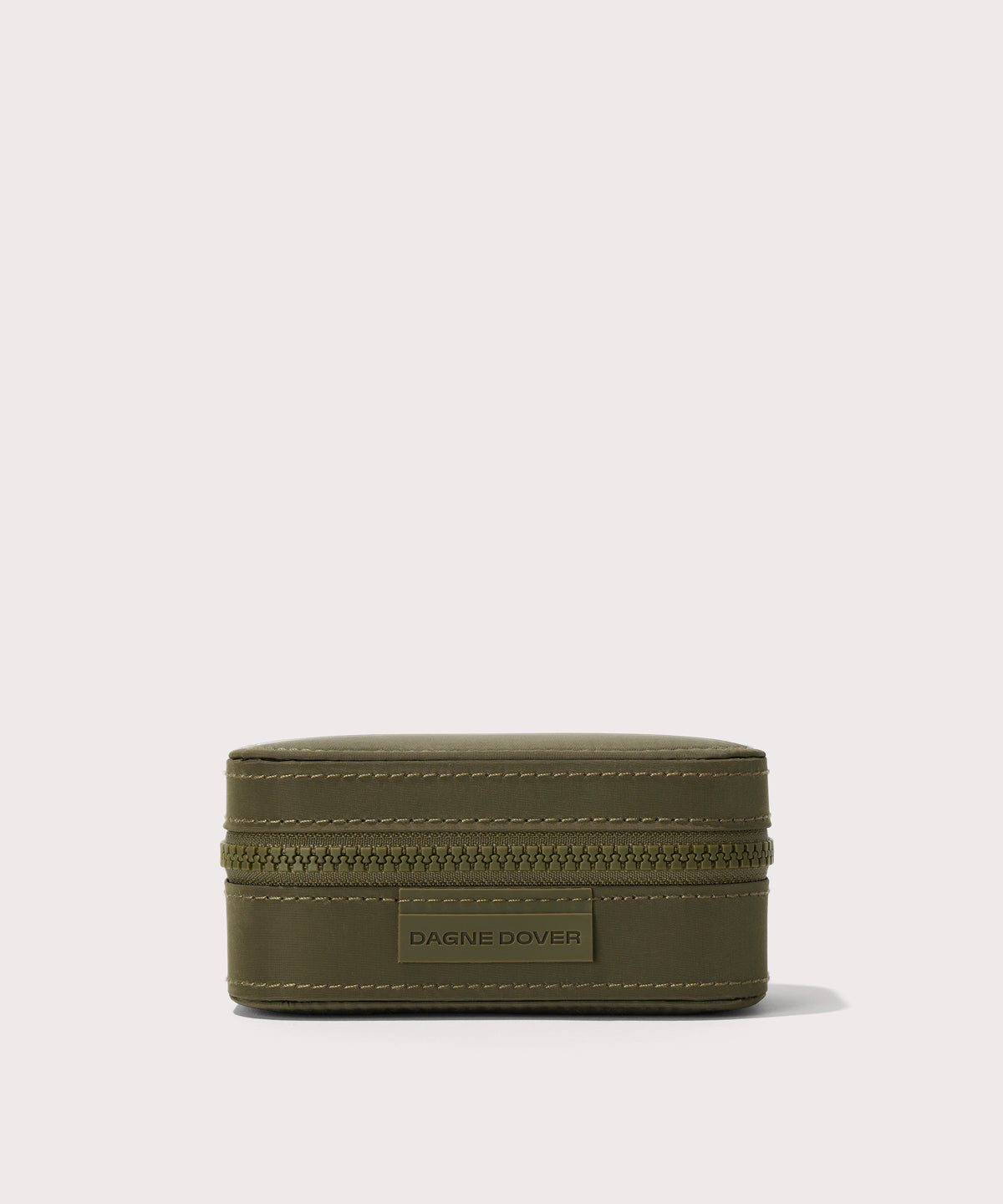 Frankie Jewelry Case in Dark Moss, Small - Image 5