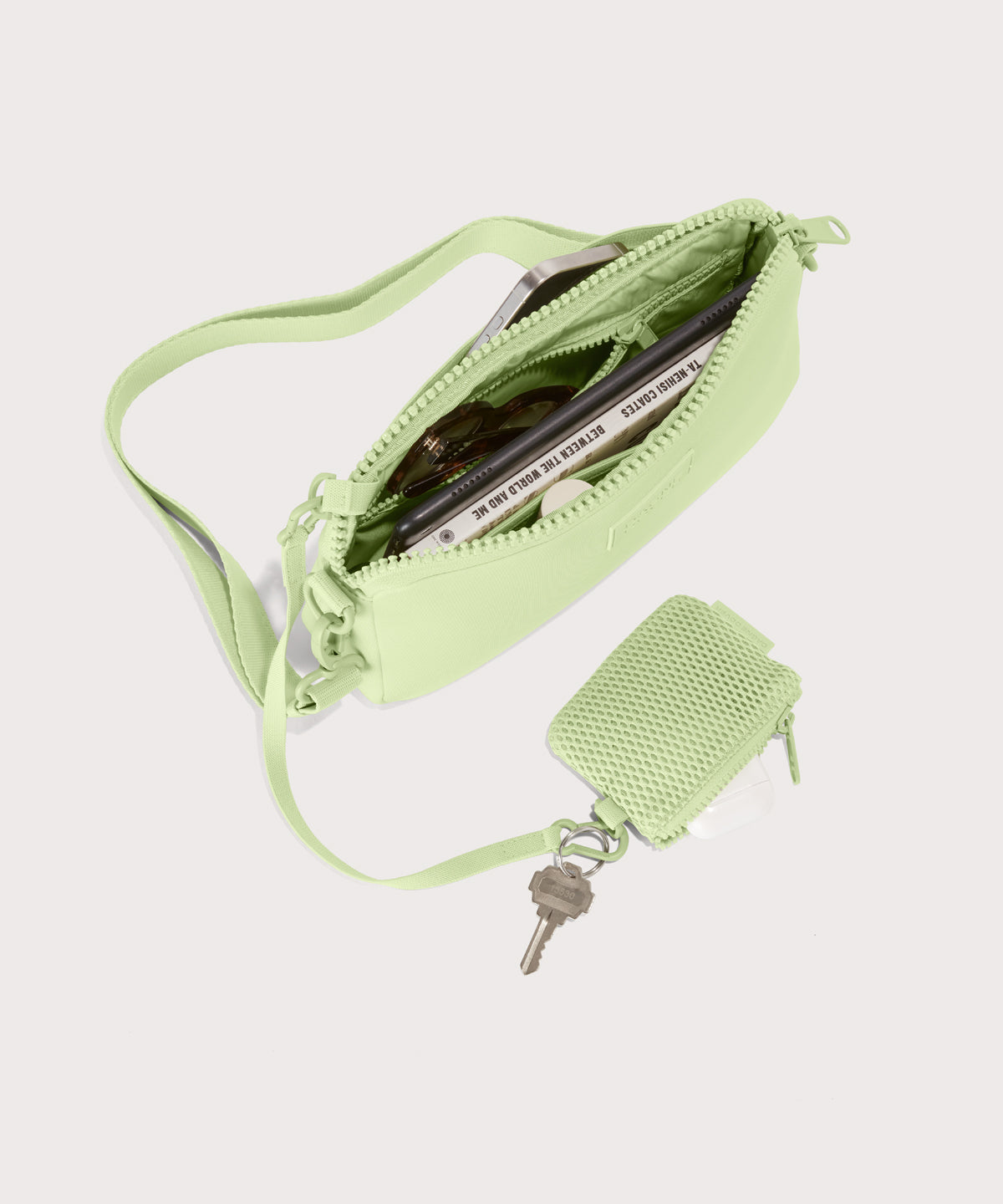 Nora Shoulder Bag in Matcha Latte - Image 2