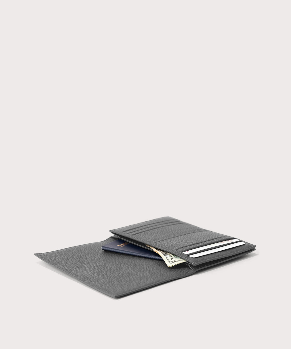Accordion Travel Wallet in Graphite - Image 2