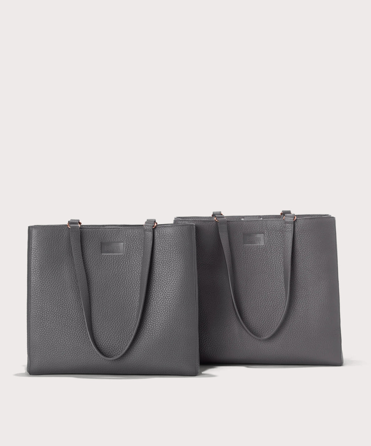 Allyn Tote in Graphite, Large - Image 7