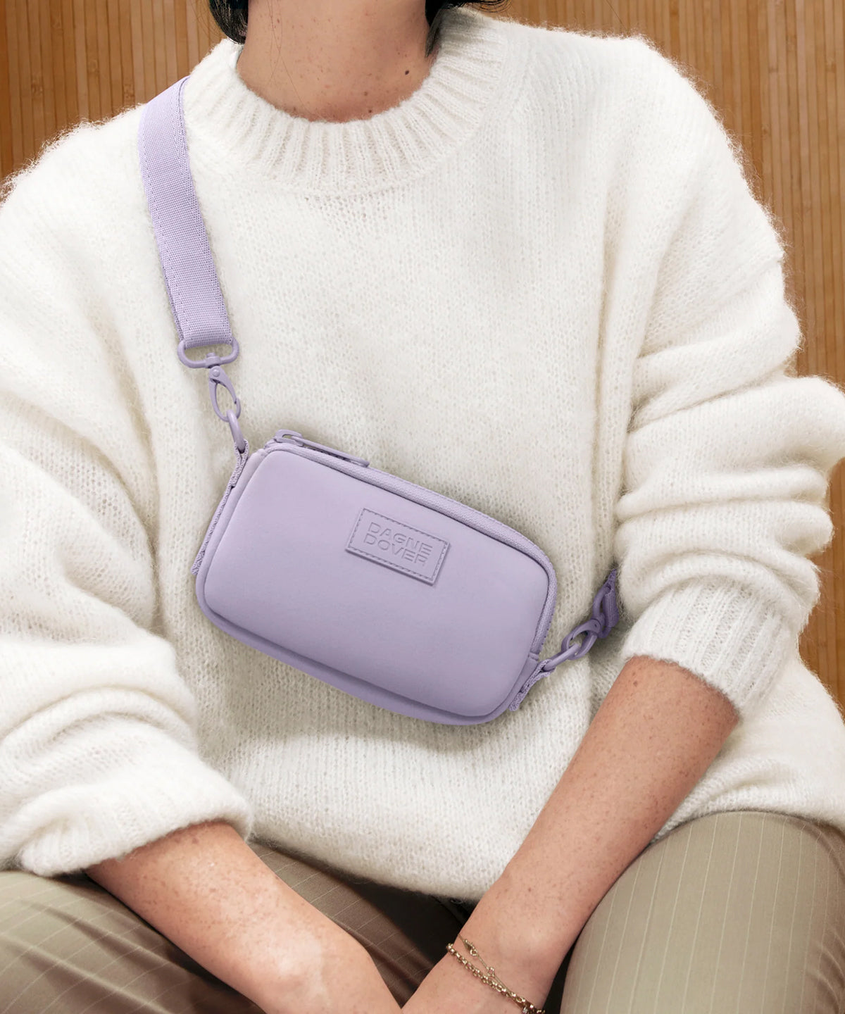 Mara Phone Sling in Heather Grey - Image 5
