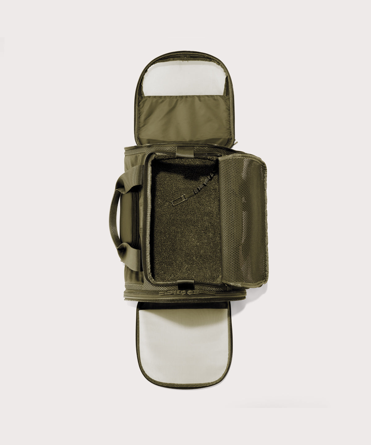Kyoto Pet Carrier in Dark Moss, Large - Image 2