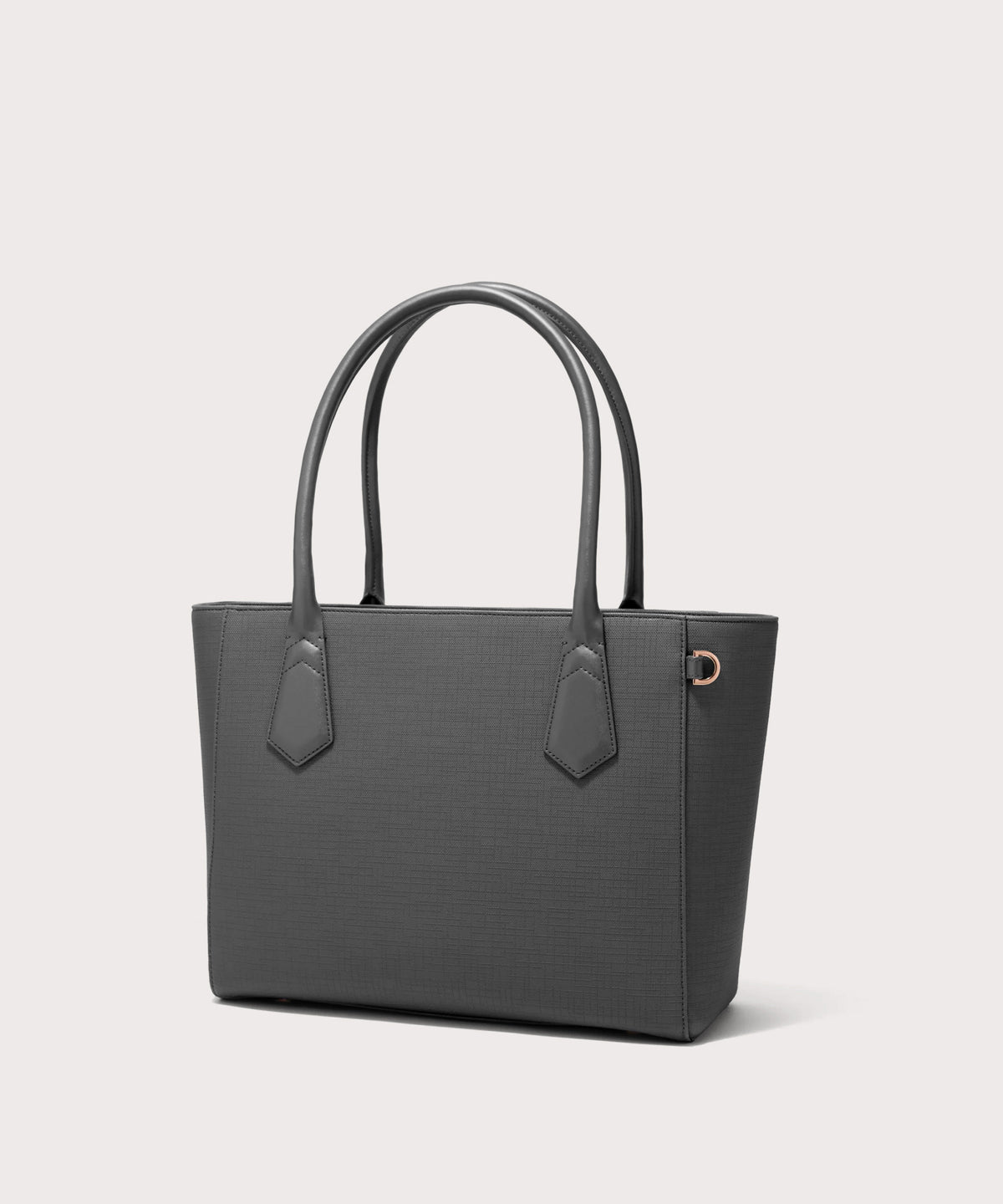 Signature Tote in Graphite, Classic - Image 3