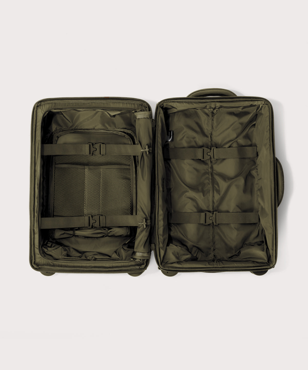 Seattle Carry-On Luggage in Dark Moss, Smaller - 20.5 inch - Image 6