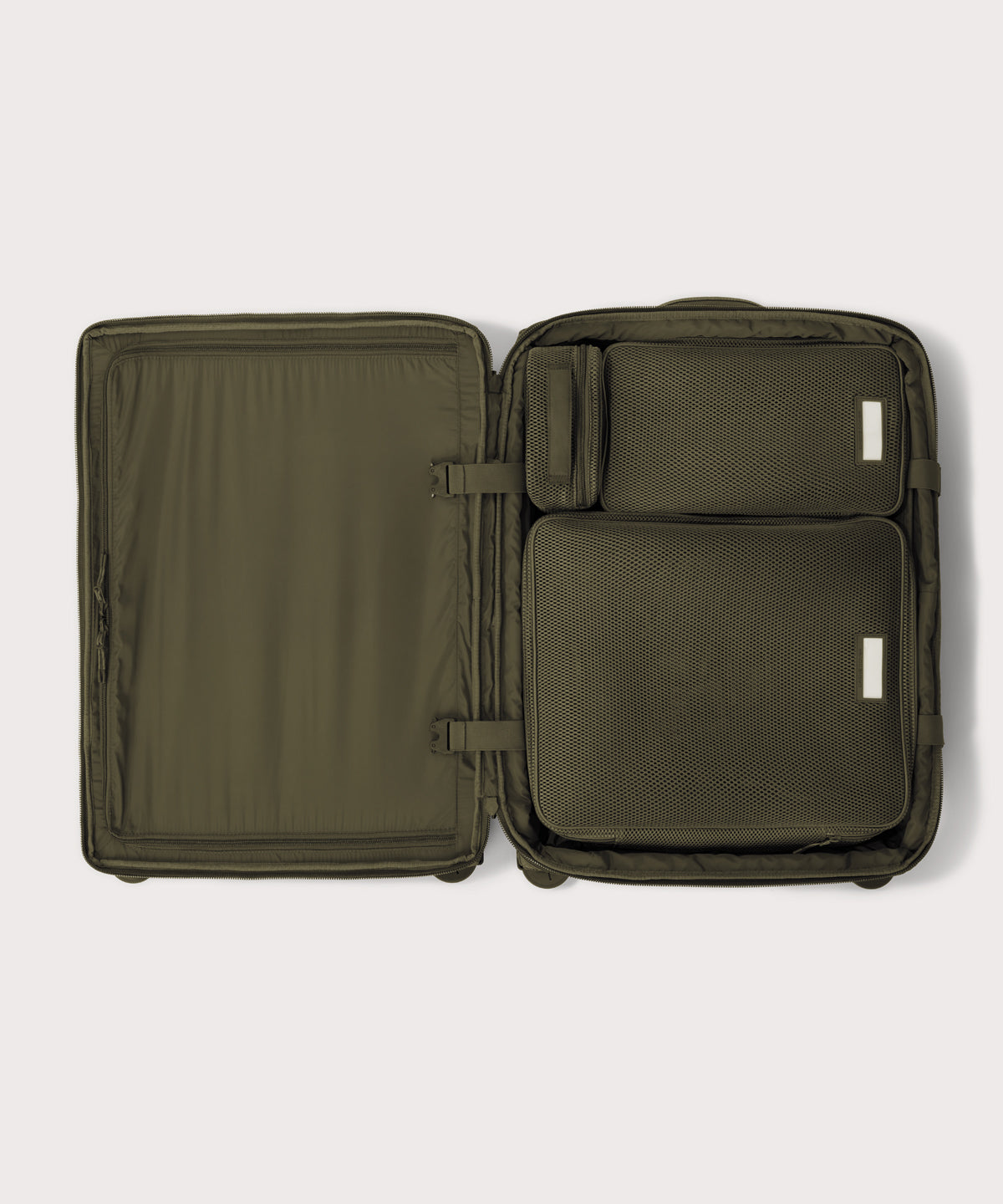 Sydney Checked Luggage in Dark Moss, Smaller - 25 inch - Image 2