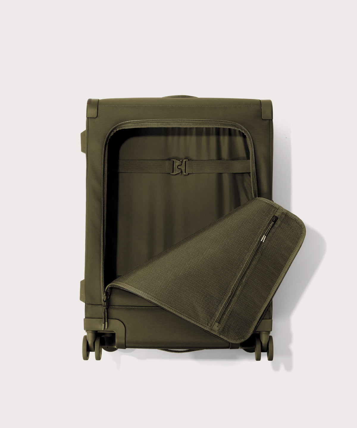 Sydney Checked Luggage in Dark Moss, Smaller - 25 inch - Image 5